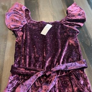 Velvet sparkle jumper girls